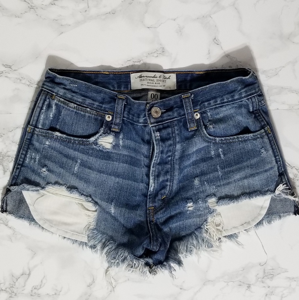 Abercrombie & Fitch festival short high rise